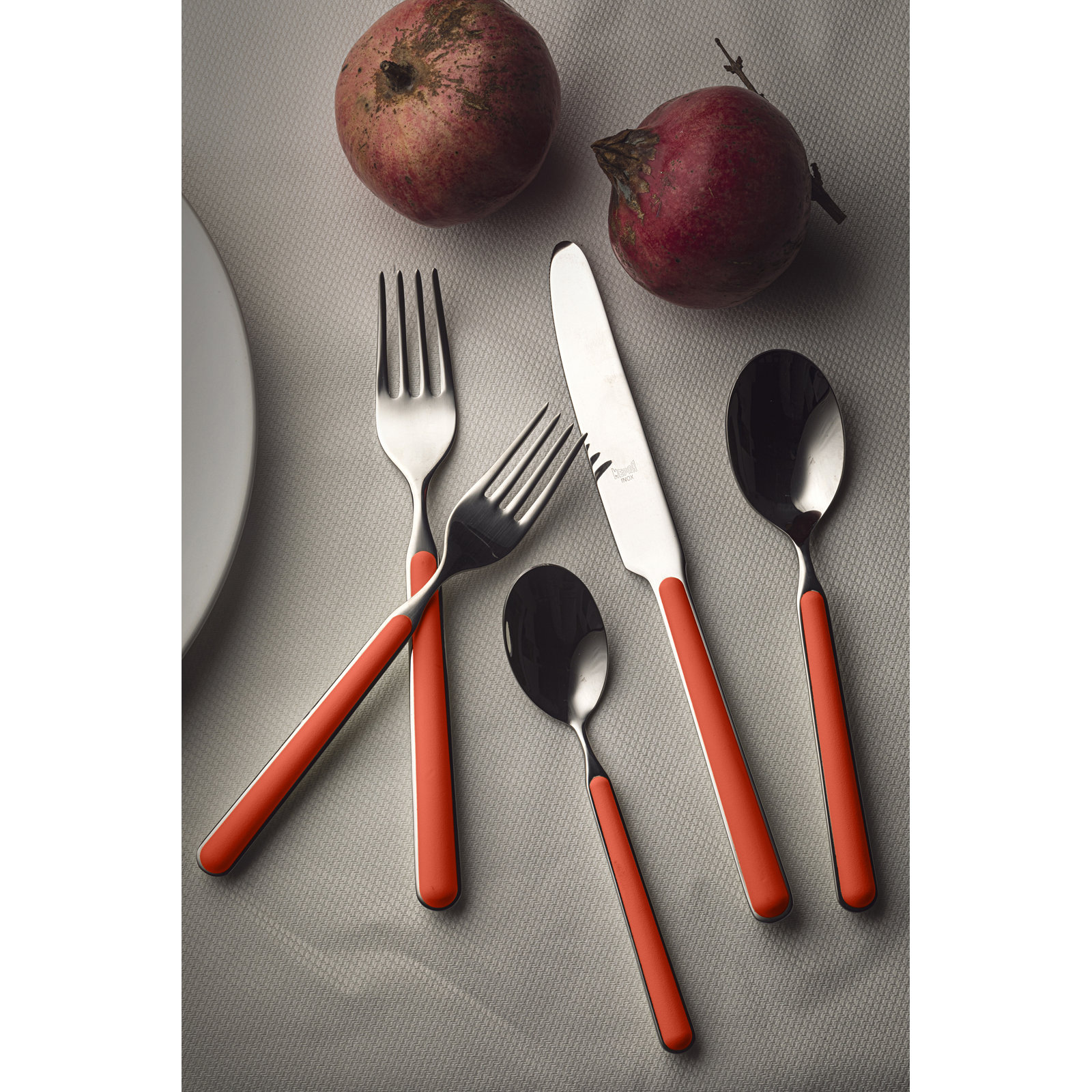 Fantasia Flatware Set - Service for 1, New Coral
