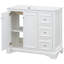 Meuble-lavabo 36 po avec plateau en céramique, tiroirs et armoire-114236092