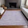 Premium Machine Washable Prisco Plum Rug