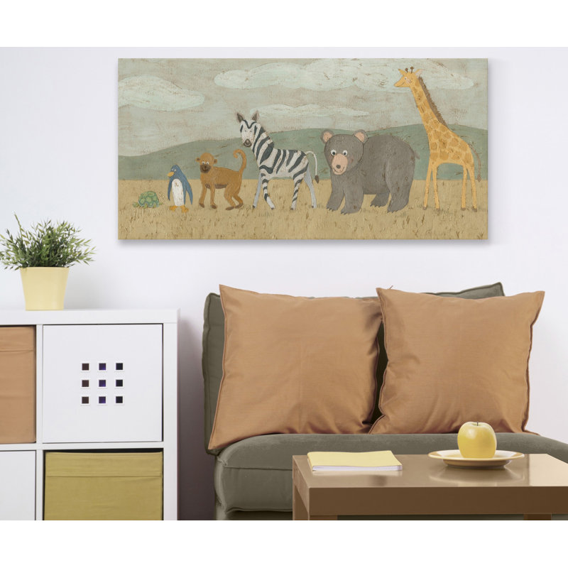 Darrah Print on Canvas, 45cm H x 91cm W