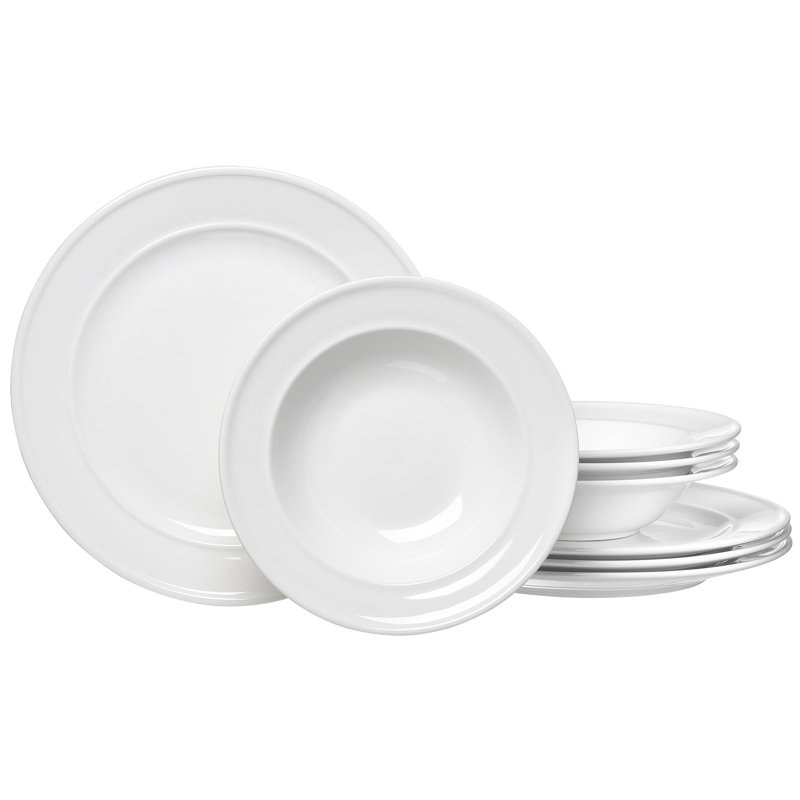 Piece Porcelain Dinnerware Set - Service for 4