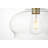 Inola 1-Light Glass Dome Pendant -247275958