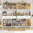 Arizana 71.3" Stand Alone Kitchen Pantry With Microwave Shelf & Drawers, Storage Pantry Cabinet with Adjustable Shelf-61849437