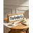 Thankful Wood Block Table Top Sign