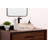 Natural Stone Vessel Bathroom Sink Circular Rustic Ojinaga Marble