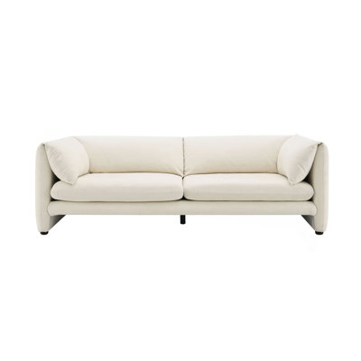 Jaeda Beige Linen Sofa