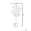 162cm Faux Fiddle Leaf Fig Tree in Planter