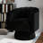 Swivel Accent Chair, Mid Century 360 Degree Barrel Chair with Armrest, Overstuffed Tufted Velvet, Black-169247991