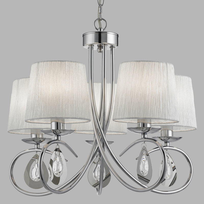 Lustre traditionnel à 5 lumières Roscoe