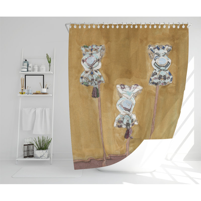 Quillen Polyester Shower Curtain Set