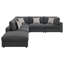 Canapé modulaire rembourré 6 pièces Artzt-922820419-867313249