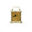 QHE109GLH Alarm Clock, Golden