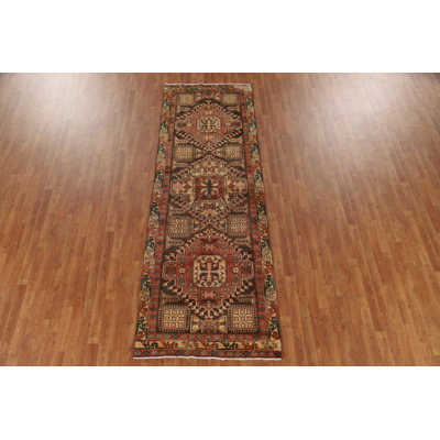 Tapis de couloir rétro vintage 4 x 11