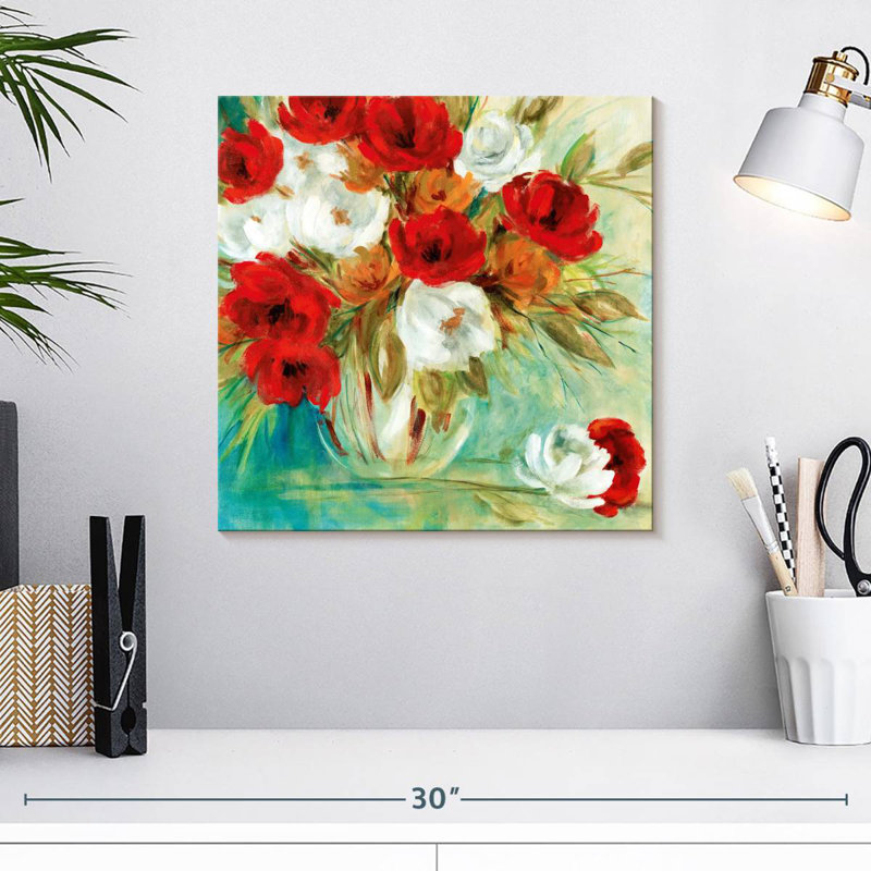 Harnek Summer Vibrant Bouquet I, H 16 po x l 16 po