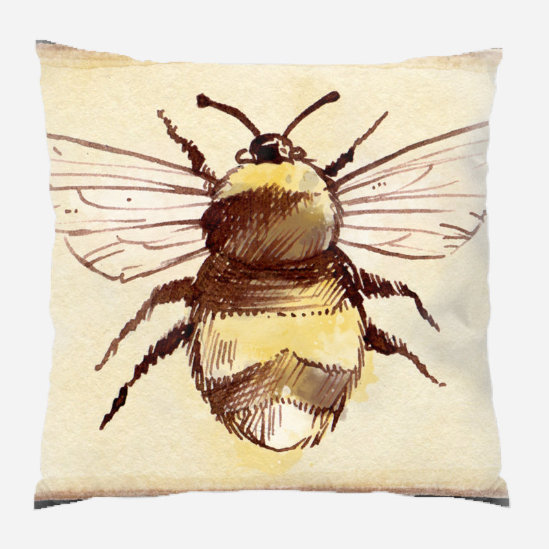 Outdoor Reversible Throw Pillow, Microsuede, Indoor 