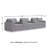 Chobanyan 5-Piece Sectional With Storage Consoles-1736183011