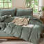 Ensemble de housse de couette 100% coton délavé MooMee-111990381-111220339