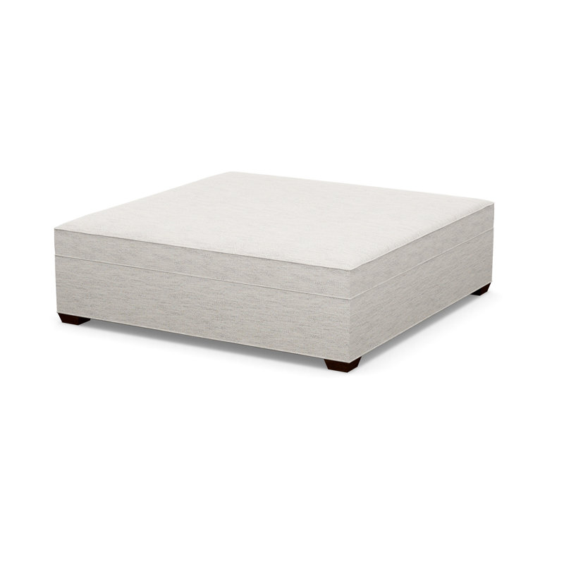 Square Ottoman, Walnut, 3906-73