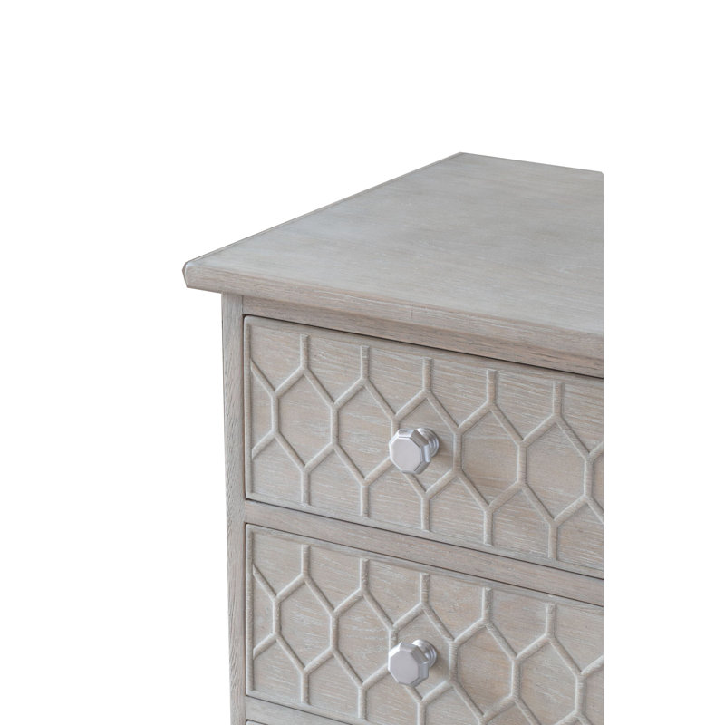 Gassville 40cm W Bedside Table