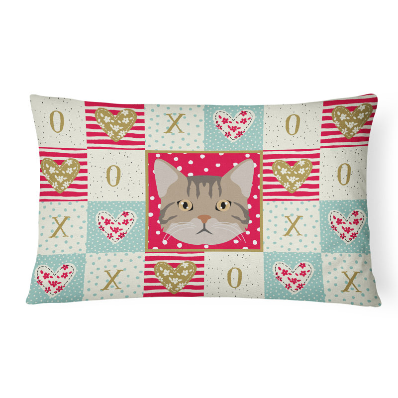  Coussin d'extérieur rectangulaire American Love