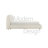 Modern Upholstered Burgas Bed with Rounded Headboard and Storage, Performance Fabric-626120395