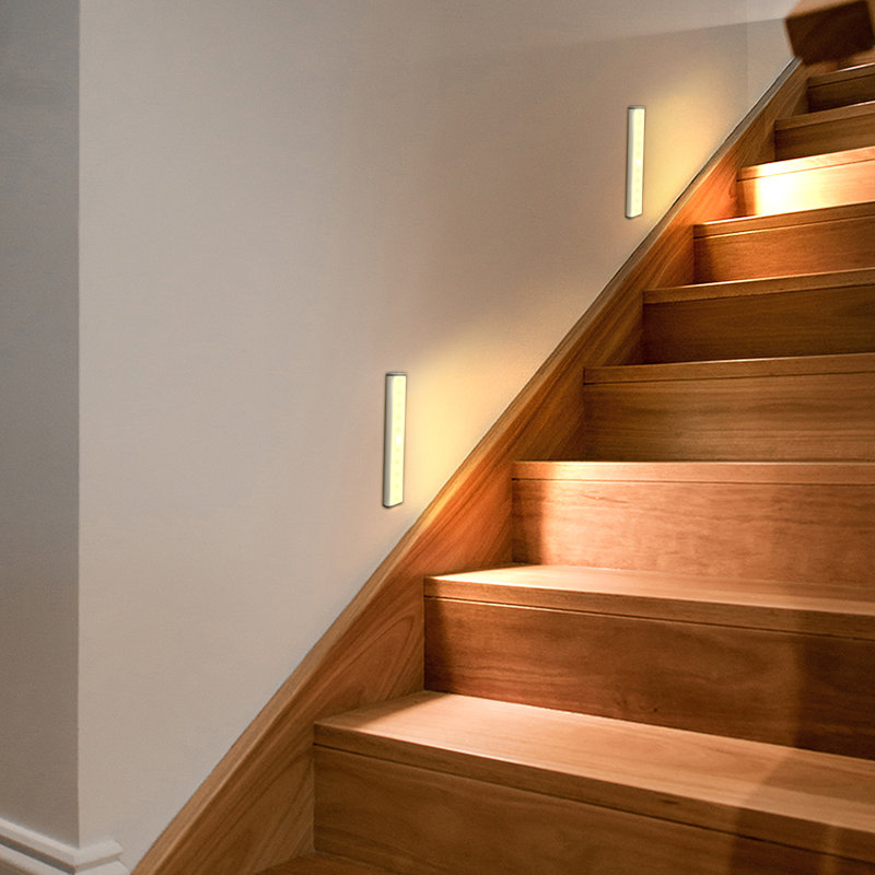 LEPOTEC 19cm LED 10 Light Under Cabinet Bar Light, 3000K Warm White