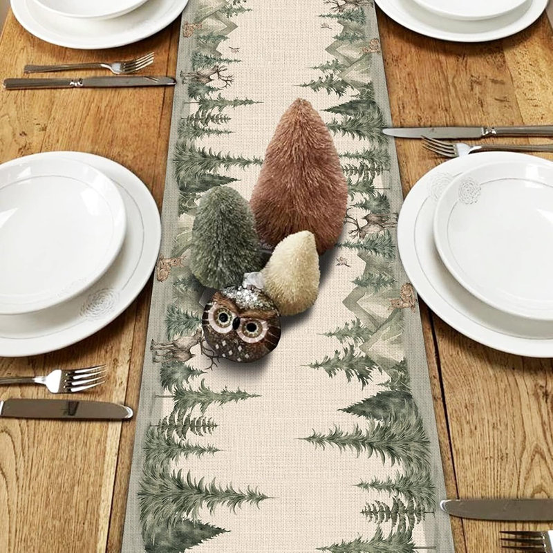 Chemin de table Winter Forest