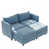 Bleu est en rupture de stock