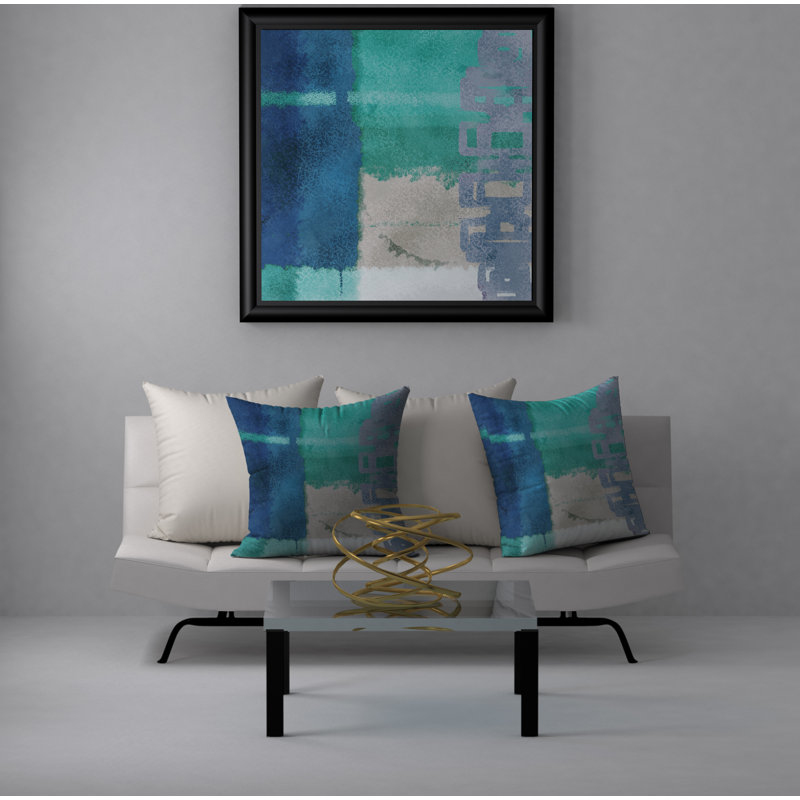 Housse de coussin carré et insert, 18 po x 18 po