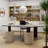 White Pentagon Solid Wood desks-108607852