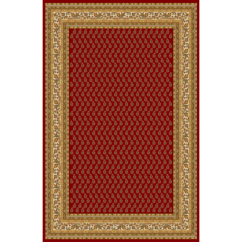 Tapis oriental rouge Amatrudo, 10 pi x 13 pi