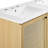 Modway Chaucer 48'' Double Bathroom Vanity with Wood Top-93811785-93811786