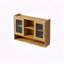 Armoire 35,4 "à 2 portes coulissantes et 3 niveaux d'espace de rangement-287072749