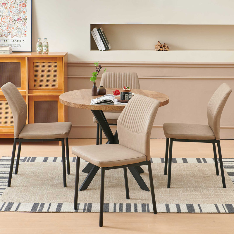 5-Piece Dining Set, Beige
