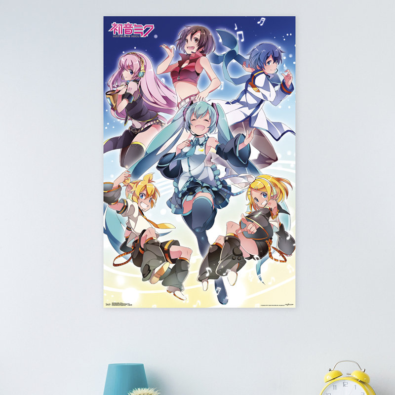 Impression sur papier hatsune miku-group