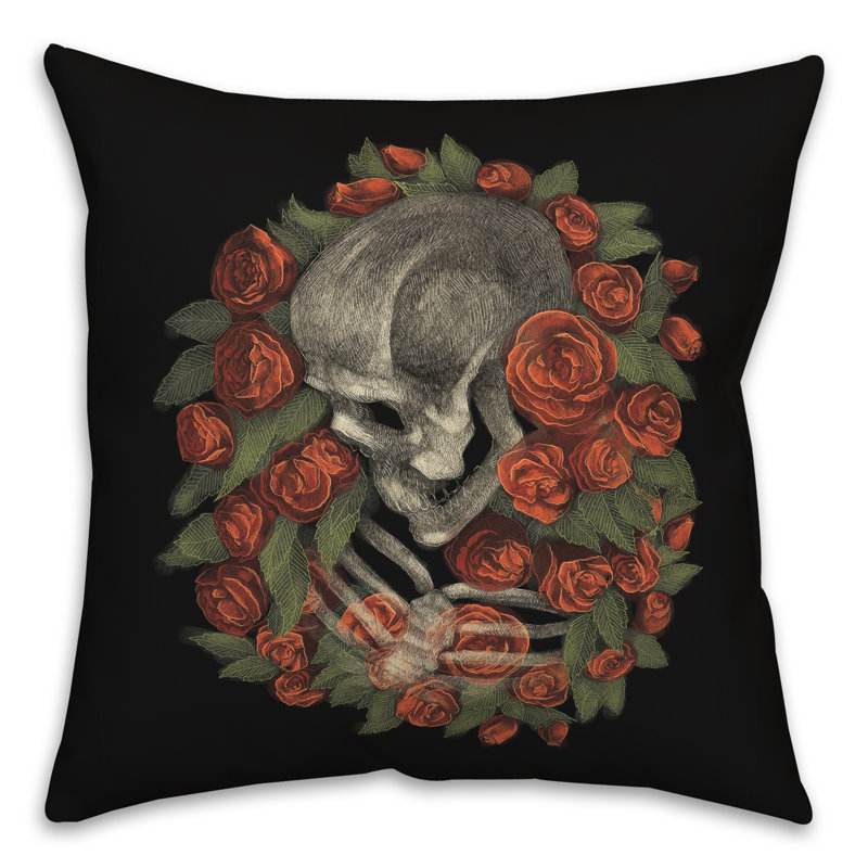 Reversible Throw Pillow, 16" x 16"