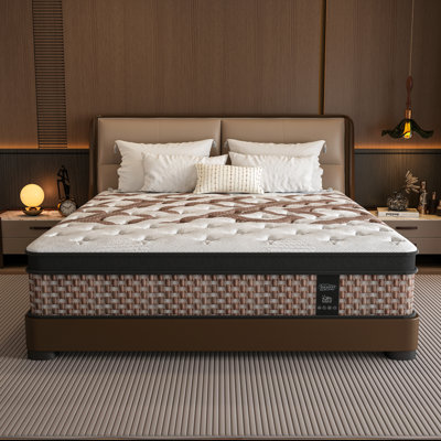 12 Inch Queen Medium Hybrid Mattress in a Box, Cooling Gel Memory Foam with Pocket Coils, Pressure Relief, Motion Isolation, Edge Support, CertiPUR-US Certified, Fiberglass-Free
