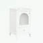 Meuble-lavabo de salle de bain avec lavabo, porte à fermeture douce et tiroir-1218385828