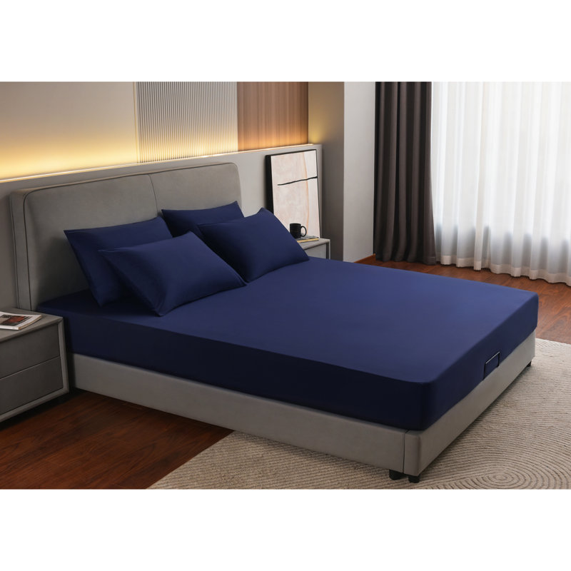 REST® Evercool® Fitted Sheet – Breathable Cooling Sheet for Hot Sleepers and Night Sweats, Self-Cleaning Silver Yarn, Ultra-Soft Fabric for Sensitive Skin