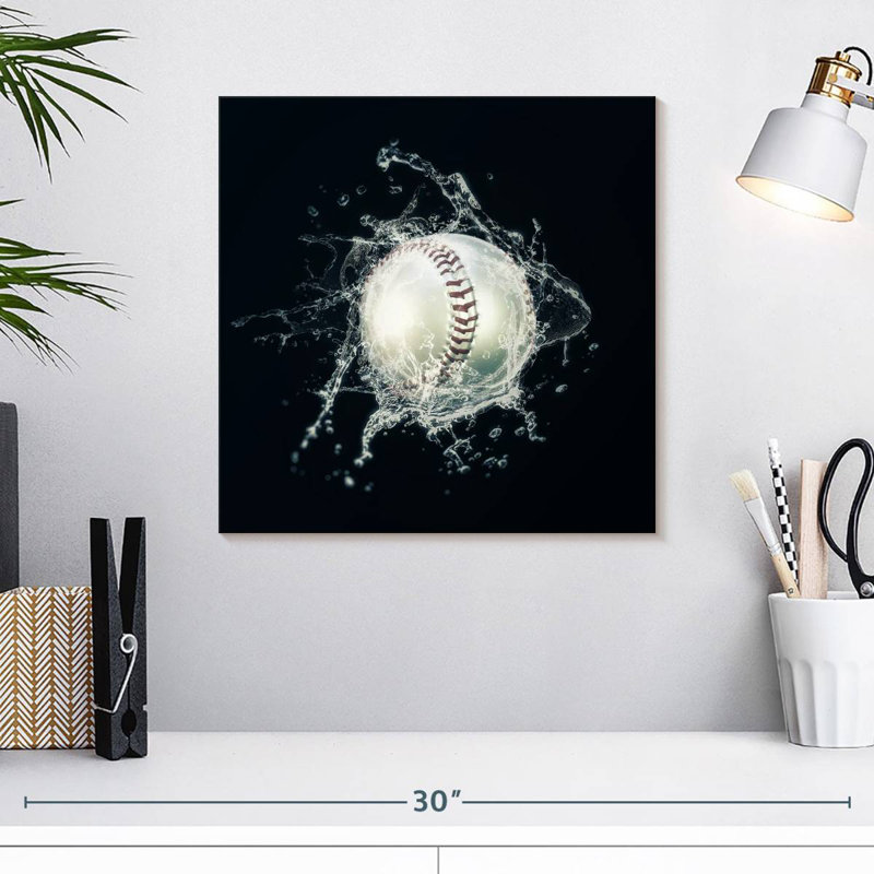 Sireci Baseball Splash, 16" H x 16" W