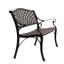 Banc de parc en aluminium thermolaqué Dutra-1226256129