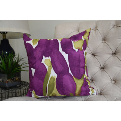 Sunset Tulip Square Pillow Cover & Insert