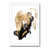 White Framed Paper Print