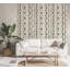 Crafted Glimmery Batik Design 27.9' L x 27.6" W Wallpaper Roll-74684425