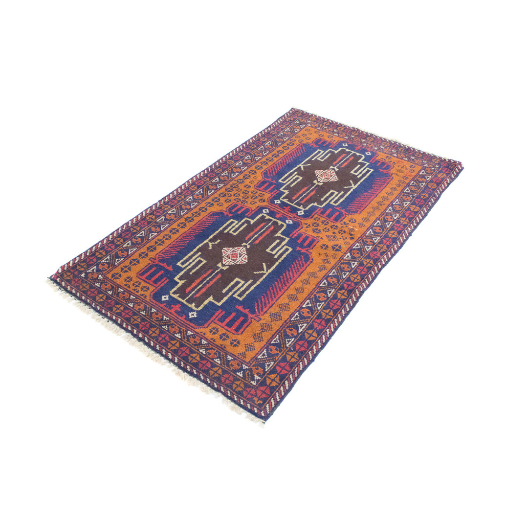 Hand Knotted Wool Brown Indoor/Outdoor Rug