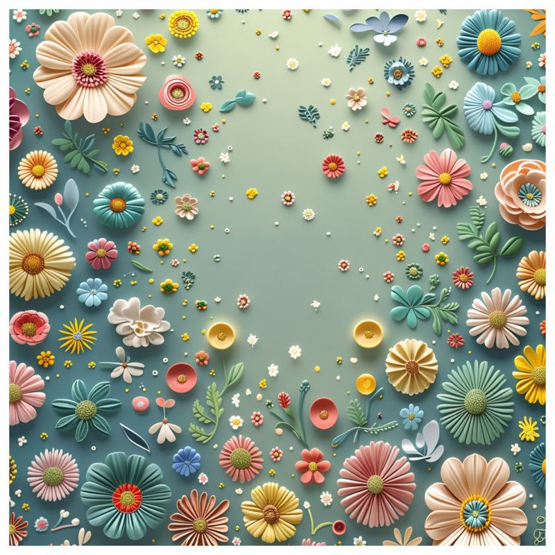 Papier peint floral sur toile - Décoration murale nature en plusieurs tailles, 24 po x 36 po