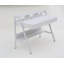 Bureau d'écriture avec tiroirs Edeltraud, bureau blanc-1319585552