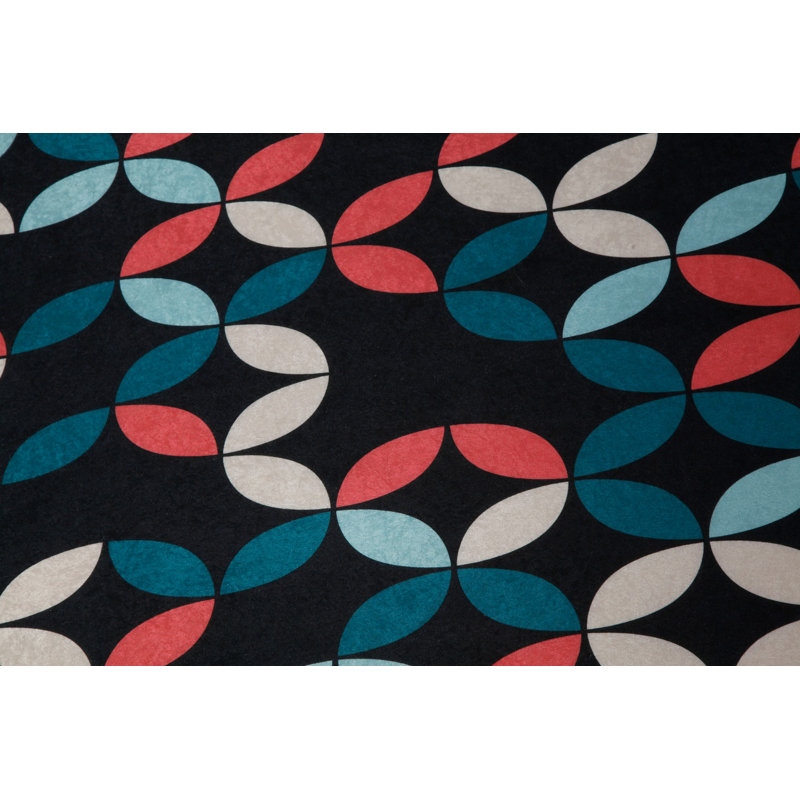 Premium Hall Carpet, 31.5 x 78.7 Inches | 100% Polyester, Antibacterial | 0.04 in Pile Height, Non-Slip Underside, Machine Washable | 3D Digital Printing | Ideal for Living Room & Entryway, Easy Maintenance