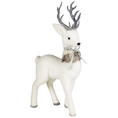 Figurine de Noël renne debout - 20,5 po