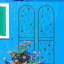 Treillis de jardin en métal 86,7 po x 19,7 po, aspect extérieur de fleurs antirouille embellissant, facile à installer, rehaussement noir